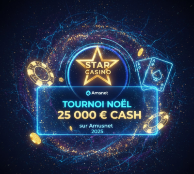 Star Casino : Tournoi Noël 25 000 € cash sur Amusnet 2025 - logo